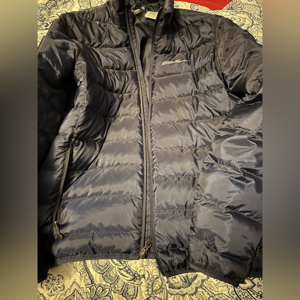 Eddie bower down feather puffy jacket